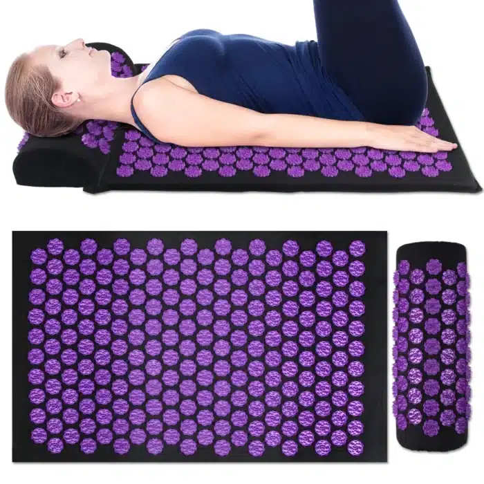 Tapis acupression champ de fleurs 8