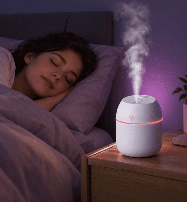 Humidificateur d'air pour chambre silencieux​