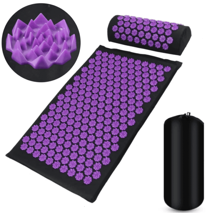Tapis acupression champ de fleurs​